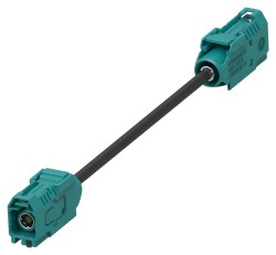 Cable Assembly Coaxial Fakra to Fakra RTK 031 196.9
