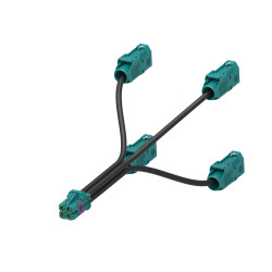 Cable Assembly Coaxial Fakra to Fakra RTK 031 11.811