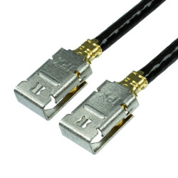 Cable Assembly Coaxial I-PEX MHFI to I-PEX MHFI 1.37mm OD Coaxial Cable 1.969