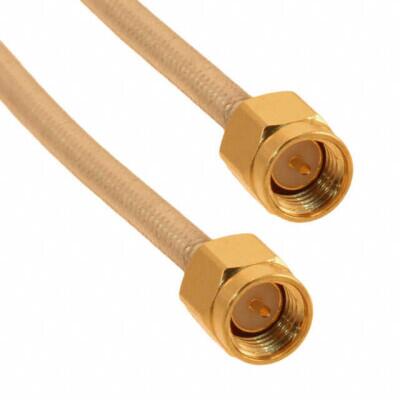 Cable Assembly Coaxial SMA to SMA Hand Formable .141 8.000