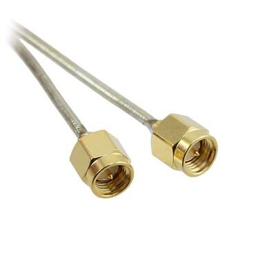 Cable Assembly Coaxial SMA to SMA Hand Formable .086 3.000