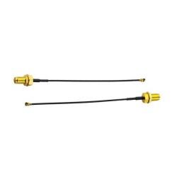 Cable Assembly Coaxial U.FL (UMCC) to SMA 1.32mm OD Coaxial Cable 3.937