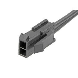 2 Position Cable Assembly Rectangular Plug to Individual Wire Leads 1.97' (600.00mm) - Molex