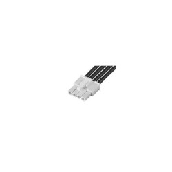 4 Position Cable Assembly Rectangular Plug to Individual Wire Leads 0.492' (150.00mm, 5.91