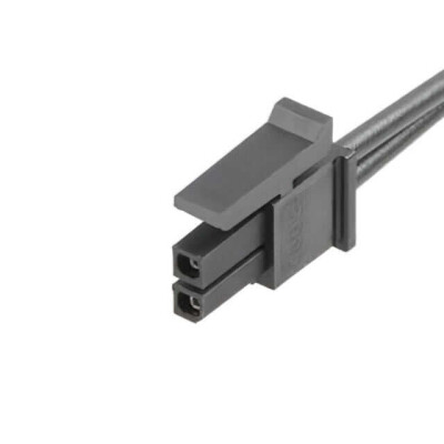 2 Position Cable Assembly Rectangular Socket to Individual Wire Leads 0.984' (300.00mm, 11.81