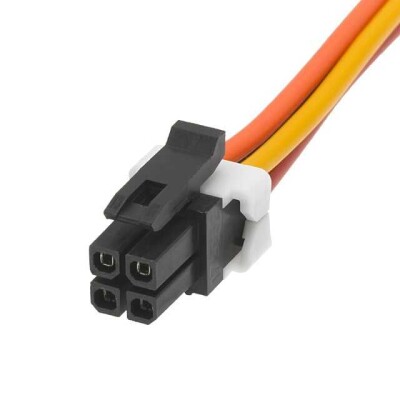 4 Position Cable Assembly Rectangular Socket to Socket 0.984' (300.00mm, 11.81