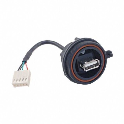 Cable Assembly Rectangular 05 pos Plug to USB A Male Plug 0.49' (150.0mm) - 1