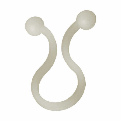 Cable Clip, Twist Lock Natural 0.400