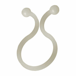 Cable Clip, Twist Lock Natural 0.700