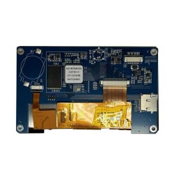 Capacitive Graphic LCD Display Module Transmissive Red, Green, Blue (RGB) TFT - Color CMOS, TTL, UART 4.3