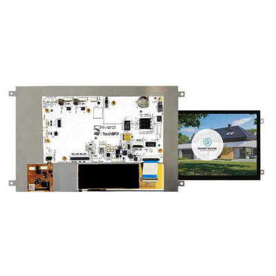 Capacitive Graphic LCD Display Module Transmissive Red, Green, Blue (RGB) TFT - Color, IPS (In-Plane Switching) I2C 10.1
