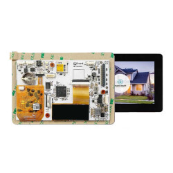 Capacitive Graphic LCD Display Module Transmissive Red, Green, Blue (RGB) TFT - Color, IPS (In-Plane Switching) I2C 5