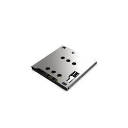 7 (6 + 1) Position Card Connector Micro SIM Surface Mount, Right Angle Gold - GCT