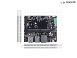 Carrier Board Interface NVIDIA Jetson Nano, Jetson TX2 NX, Jetson Xavier NX Platform Evaluation Expansion Board - 4
