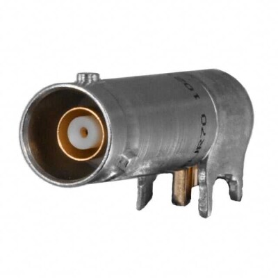 TRB, Twinaxial/Triaxial Connector Jack, Female Socket (Concentric) Non-Constant Through Hole, Right Angle Solder - 1