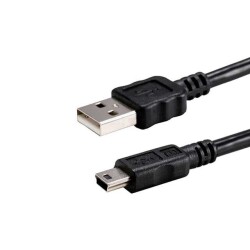 USB 2.0 Cable A Male to Mini B Male 4.92' (1.50m) Shielded - Same Sky (Formerly CUI Devices)