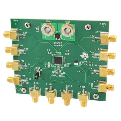 CDCLVP1216 Clock Buffer Timing Evaluation Board - 1