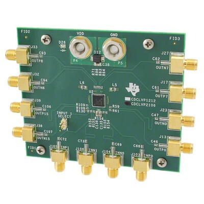 CDCLVP2106 Clock Buffer Timing Evaluation Board - 1