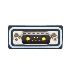 7 (5 + 2 Power) Position D-Sub, Combo Plug, Male Pins Connector - 1