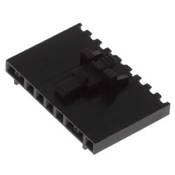9 Position Rectangular Housing Connector Plug Black 0.100