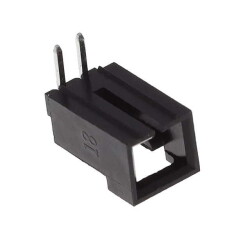 Connector Header Through Hole, Right Angle 2 position 0.100