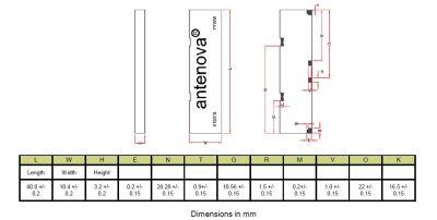 Cellular Reflexus Penta Band SMD GSM Antenna - 3