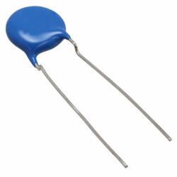 4700 pF ±20% 440VAC Ceramic Capacitor Y5U (E) Radial, Disc - KEMET