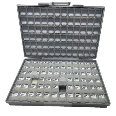 Ceramic Capacitor Kit 0.5pF ~ 4.7µF 6.3 ~ 50 V Surface Mount, MLCC 3600 Pieces (72 Values - 50 Each) - 1