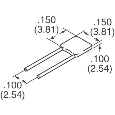 1000pF ±10% 100V Seramik Kapasitör / Kondansatör X7R Radyal - 2