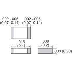 12 pF ±2% 16V Seramik Kapasitör / Kondansatör C0G, NP0 01005 (0402 Metrik) - Murata Electronics (1)