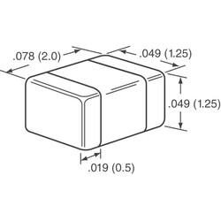 1 µF ±20% 50V Seramik Kapasitör / Kondansatör X7R 0805 (2012 Metrik) - Taiyo Yuden (1)