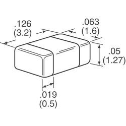 1 µF ±10% 16V Seramik Kapasitör / Kondansatör X7R 1206 (3216 Metrik) - 2