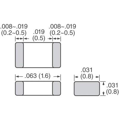 1 µF ±10% 16V Seramik Kapasitör / Kondansatör X7R 0603 (1608 Metrik) - 4