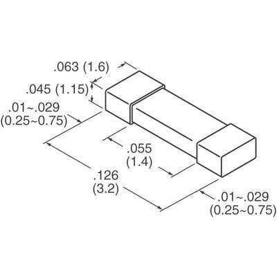 1 µF ±10% 16V Ceramic Capacitor X7R 1206 (3216 Metric) - 3