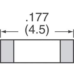 1000 pF ±10% 250VAC Seramik Kapasitör / Kondansatör X7R 1808 (4520 Metrik) - 4