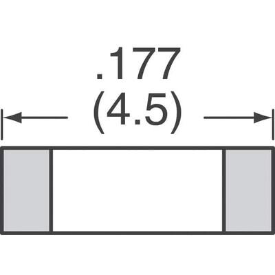 1000 pF ±10% 250VAC Seramik Kapasitör / Kondansatör X7R 1808 (4520 Metrik) - 4