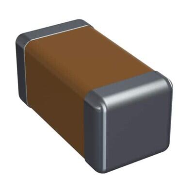 1000 pF ±10% 2000V (2kV) Ceramic Capacitor X7R 1206 (3216 Metric) - 1