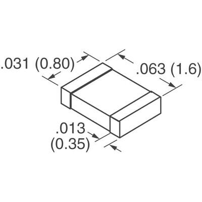 150 pF ±5% 50V Seramik Kapasitör / Kondansatör C0G, NP0 0603 (1608 Metrik) - 2