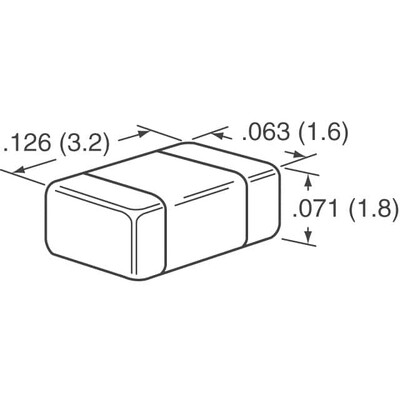 1 µF ±10% 100V Ceramic Capacitor X7R 1206 (3216 Metric) - 2