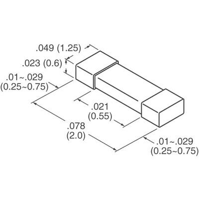 10 pF ±5% 50V Seramik Kapasitör / Kondansatör C0G, NP0 0805 (2012 Metrik) - 2