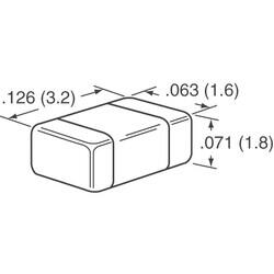 1 µF ±10% 50V Seramik Kapasitör / Kondansatör X7R 1206 (3216 Metrik) - 2