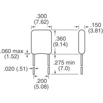 1 µF ±10% 50V Seramik Kapasitör / Kondansatör X7R Radyal - 2