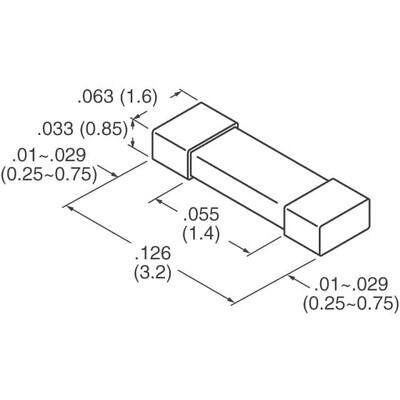 470 pF ±10% 50V Seramik Kapasitör / Kondansatör X7R 1206 (3216 Metrik) - 3