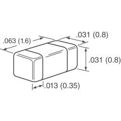 10000 pF ±5% 16V Ceramic Capacitor 0603 (1608 Metric) - Taiyo Yuden (1)