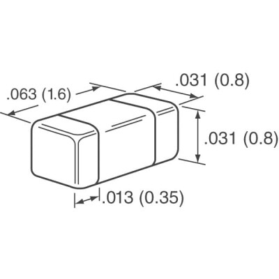 10000 pF ±5% 16V Ceramic Capacitor 0603 (1608 Metric) - 2