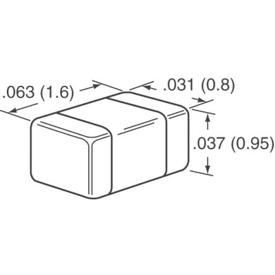 8 pF ±0.5pF 50V Seramik Kapasitör / Kondansatör C0G, NP0 0603 (1608 Metrik) - 2