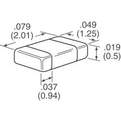 0.02 µF ±10% 100V Seramik Kapasitör / Kondansatör X7R 0805 (2012 Metrik) - KYOCERA AVX (1)