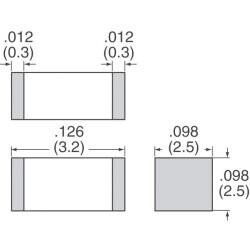 4.7 µF ±10% 80V Ceramic Capacitor X7R 1210 (3225 Metric) - 2