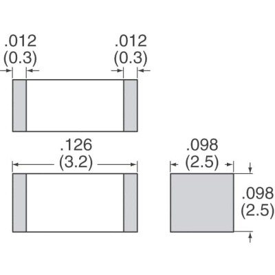 4.7 µF ±10% 80V Ceramic Capacitor X7R 1210 (3225 Metric) - 2
