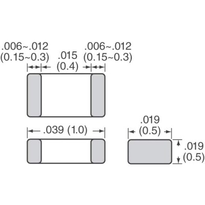 33 pF ±5% 50V Ceramic Capacitor C0G, NP0 0402 (1005 Metric) - 2